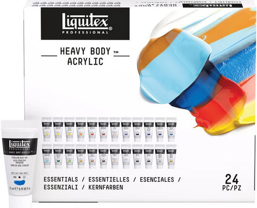 LIQUITEX HEAVY BODY ACRYLIC PAINT